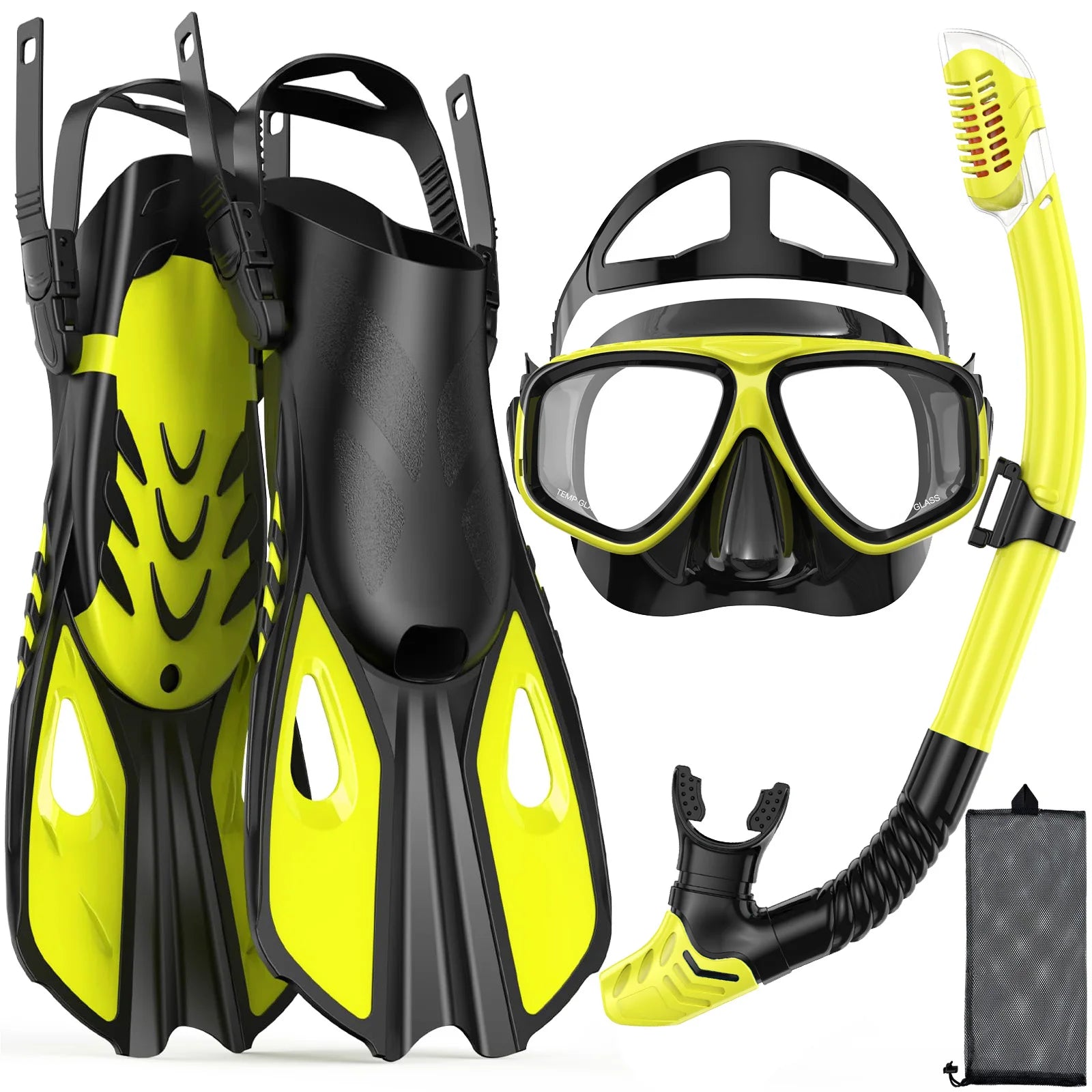 Voyager Pro Snorkel/Fin Set